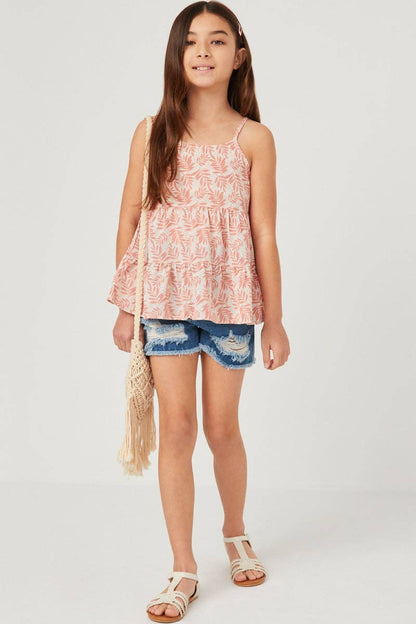 Botanical Tiered Tank