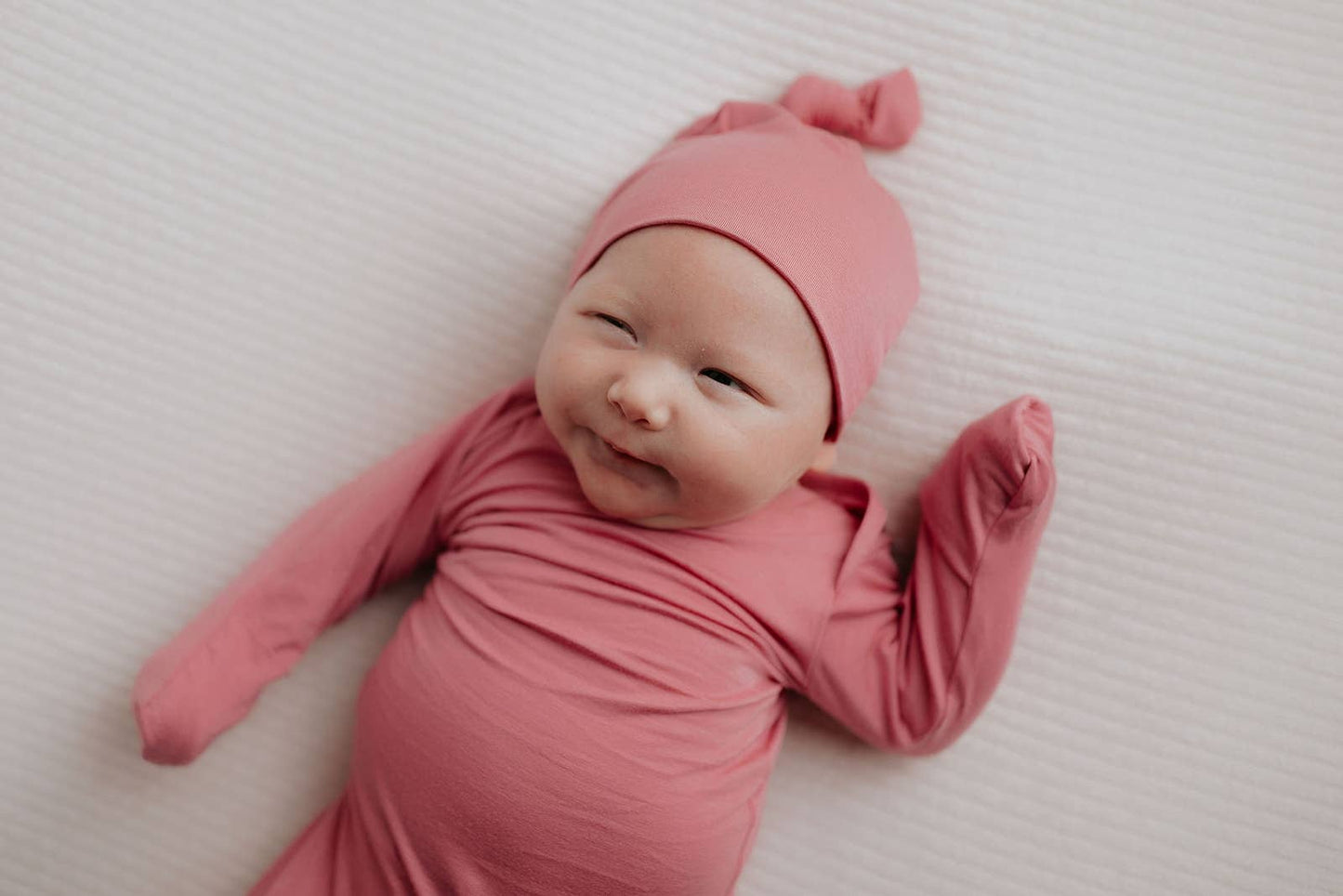 Rose Knotted Gown with Headband