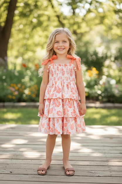 Paisley Tiered Dress