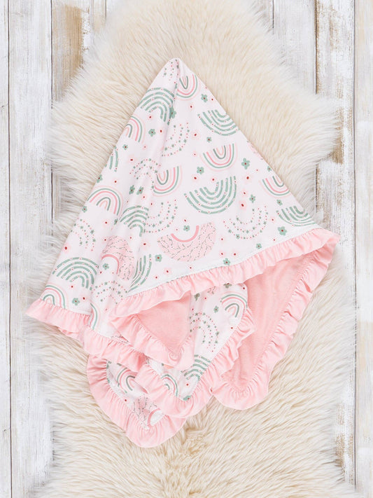 Rainbow Dreams Minky Blanket