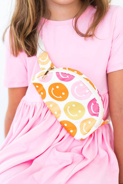 Smiley Face Belt Bag