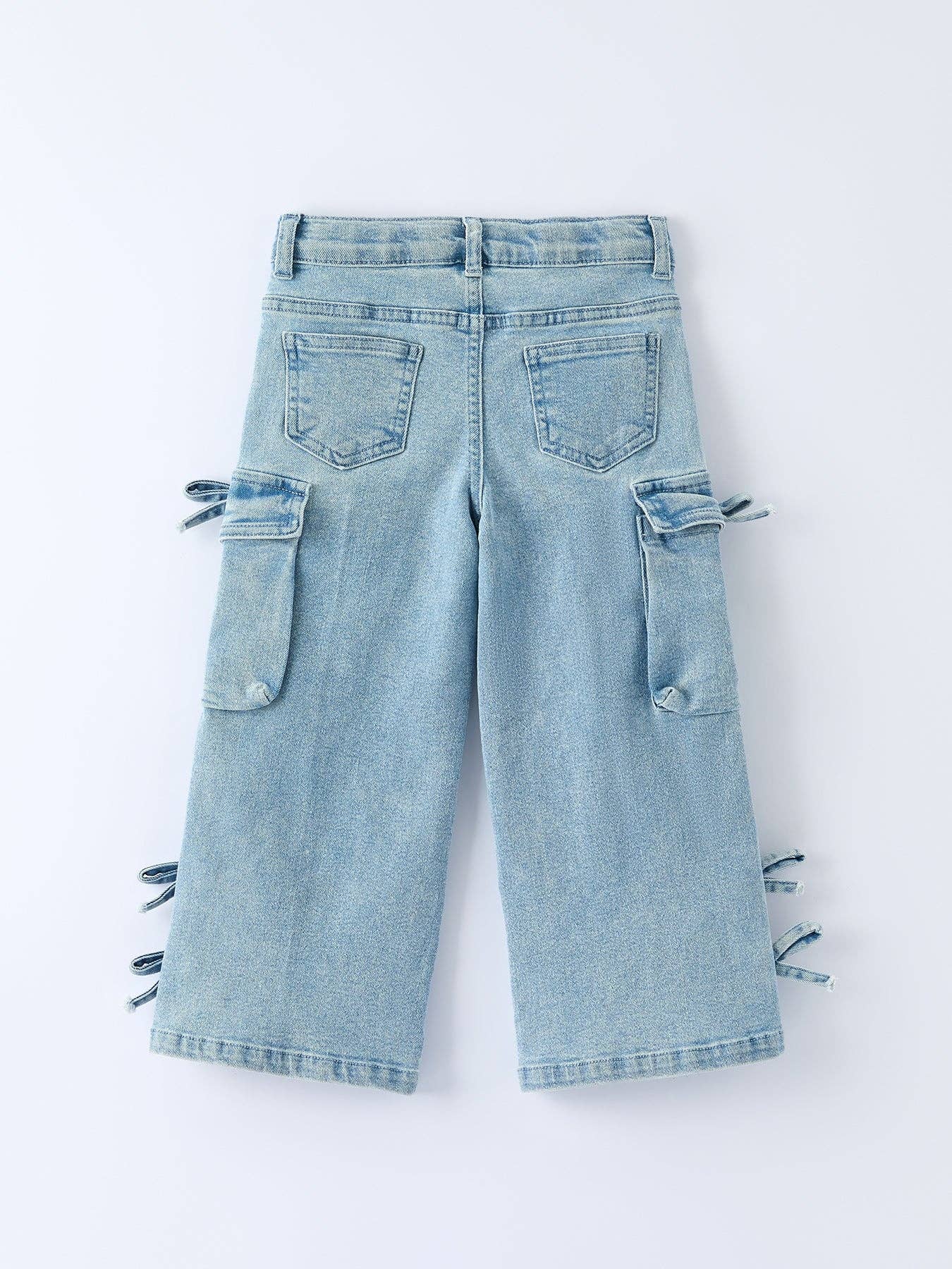Wide-Leg Denim Pant