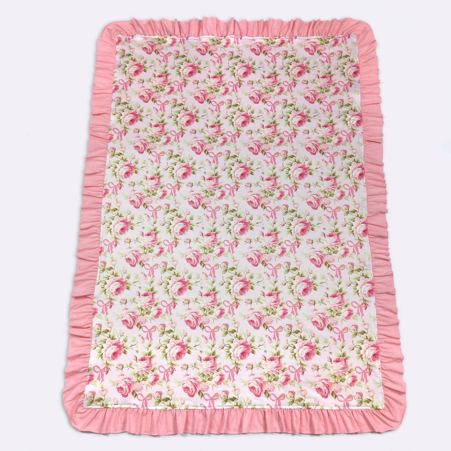 Raspberry Rose Blanket