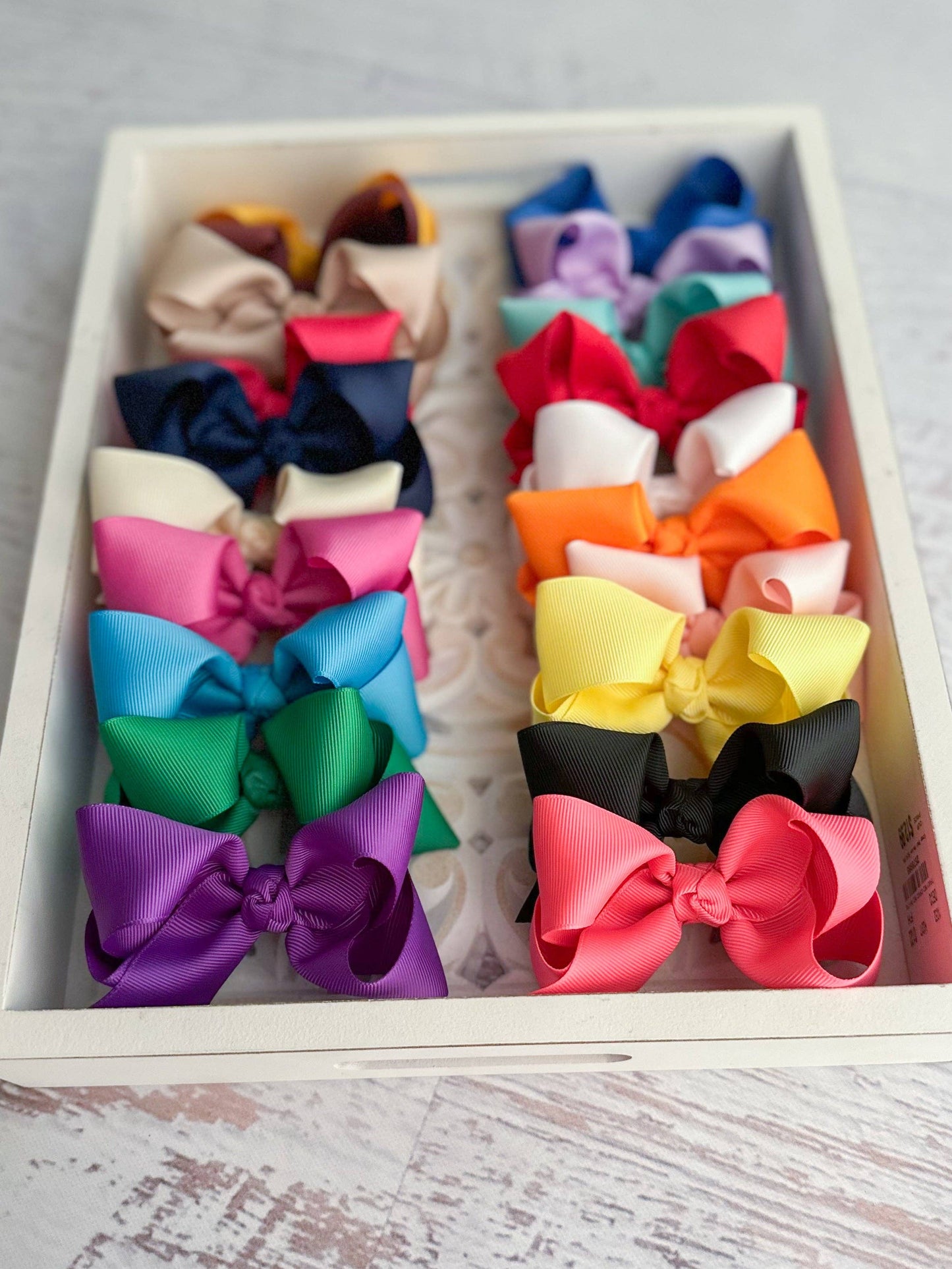 4" Grosgrain Hair Bow