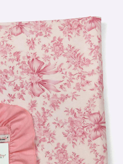 Mauve Damask Blanket