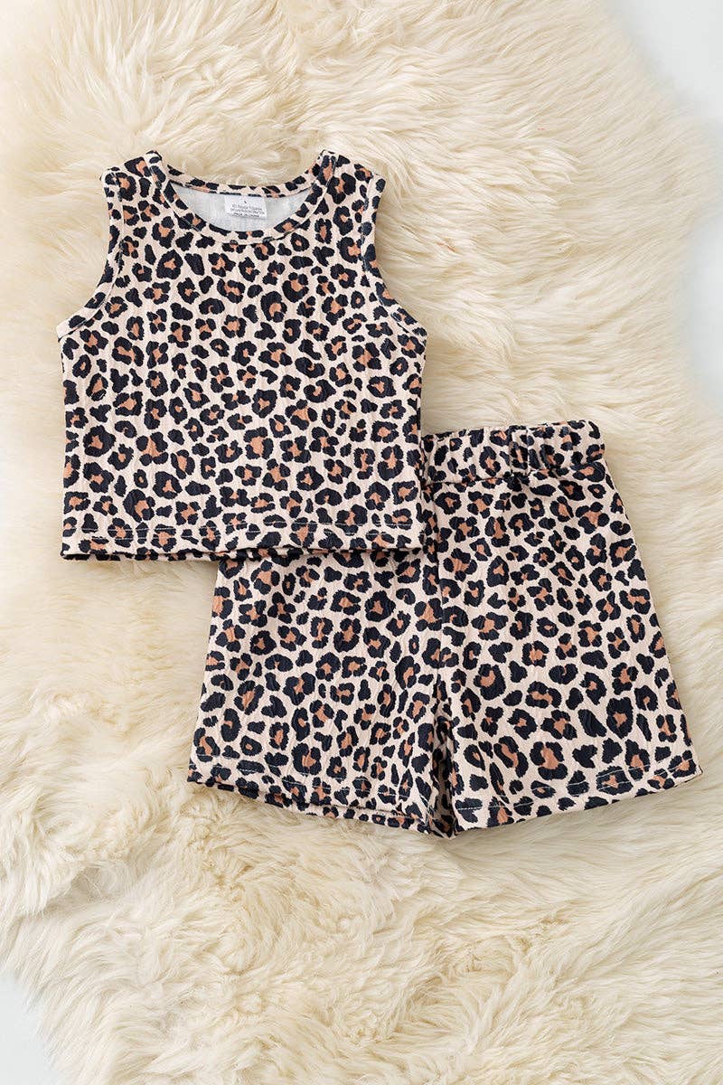 Leopard Short Set