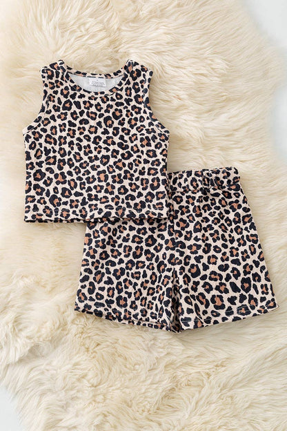Leopard Short Set
