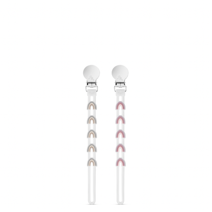 Rainbow Pacie Clip