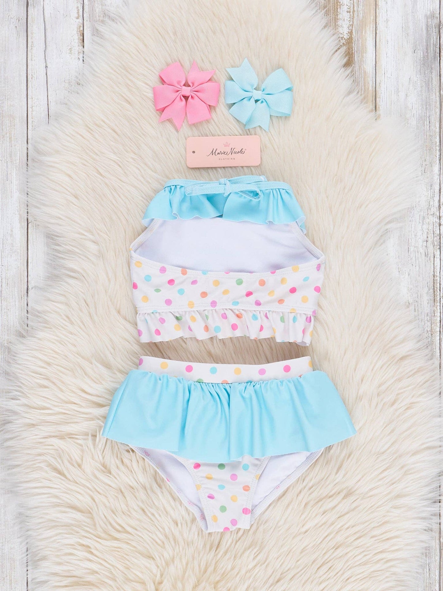 Ice Cream Ruffle Bikini