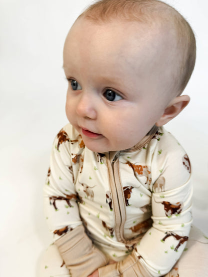 Longhorn Cows PJs