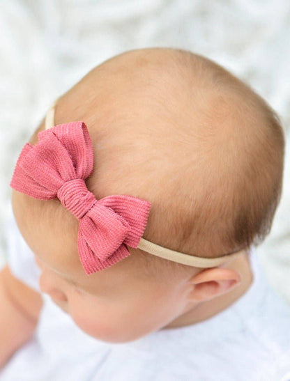 Corduroy Bow Headbands