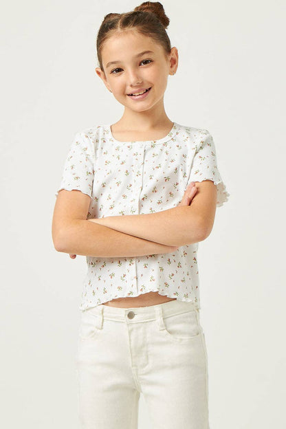 Ditsy Floral T Shirt