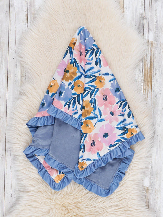 Magnolia Run Ruffle Blanket