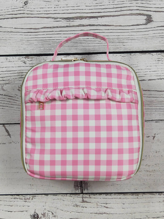 Gingham Ruffle Lunch Box