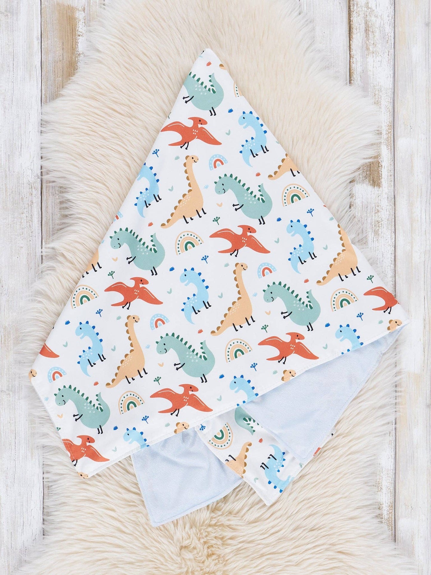 Jurassic Slumbers Minky Blanket