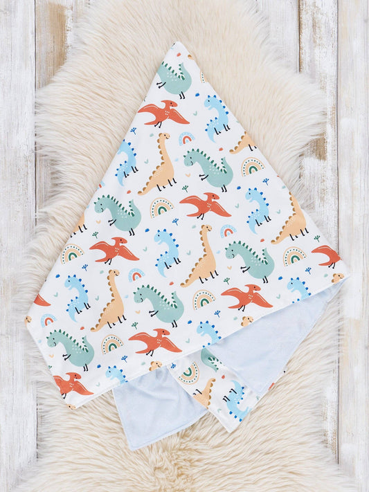 Jurassic Slumbers Minky Blanket