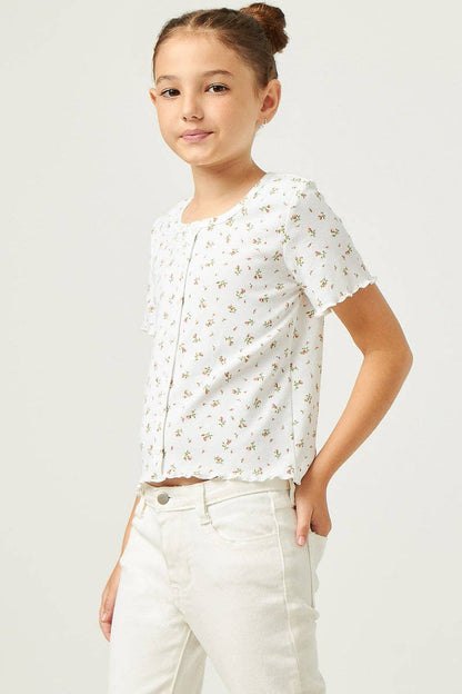 Ditsy Floral T Shirt