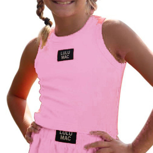 Lulu Mac Light Pink Tank Top