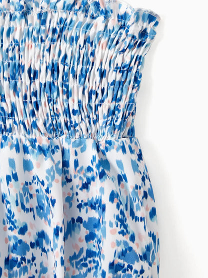 Floral Smocked Romper