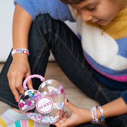 The Pretty in Pink Heart Bead Kit